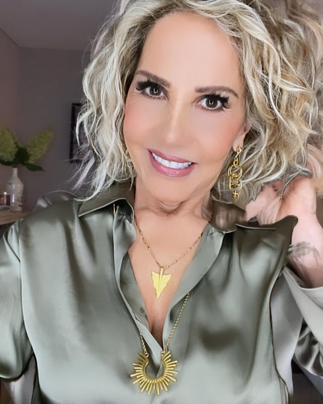 Silvia Galván, estilista.