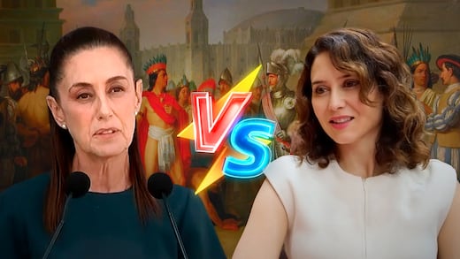 Claudia Sheinbaum augura derrota a Isabel Díaz Ayuso por su postura sobre la Conquista