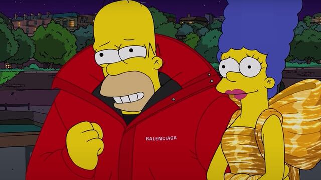 Los Simpson Balenciaga