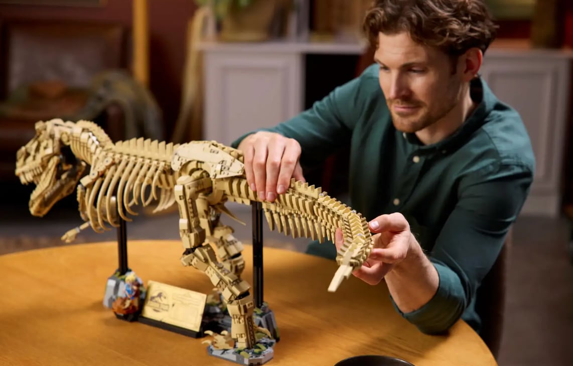 Set de LEGO fósil de T-Rex de Jurassic World