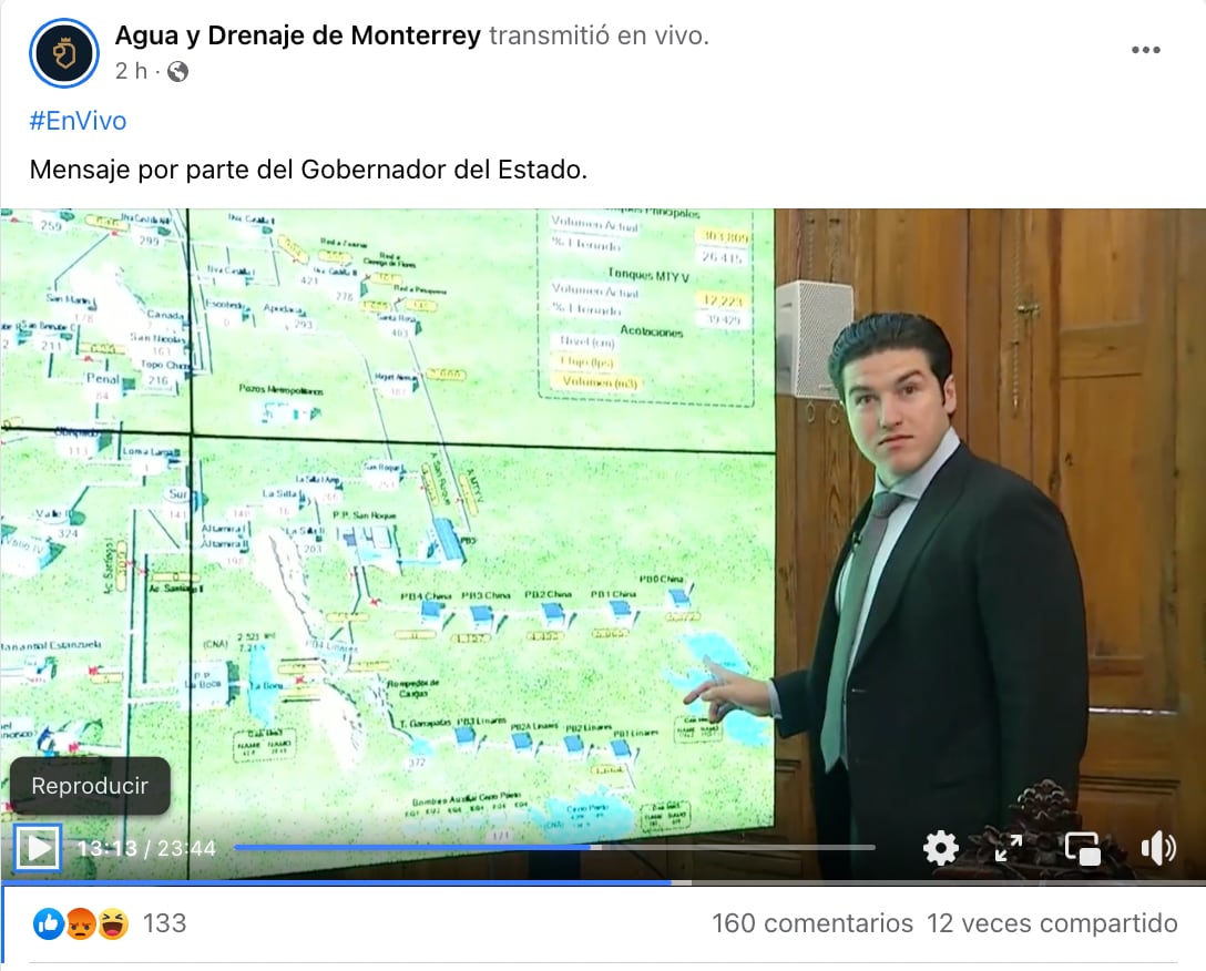 Samuel García pide ciclón tropical en Tampico