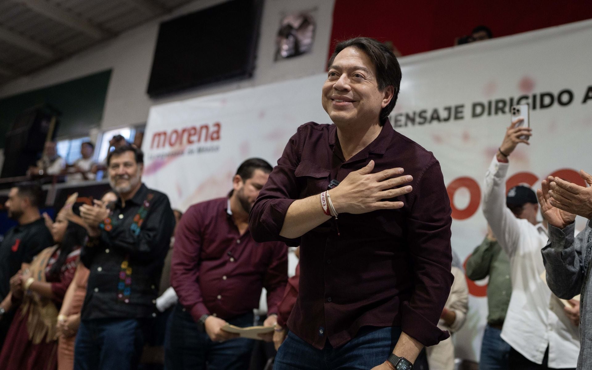 Mario Delgado, dirigente nacional de Morena