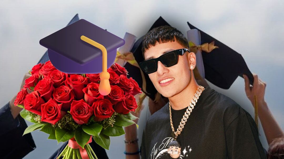 El Malilla cumple el sueño de una Malibandida y le manda flores por su graduación de la maestría