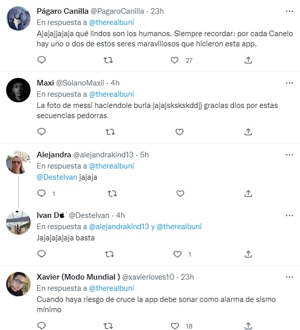 Reacciones a  Messimetral, la página que mide la distancia entre Canelo y Lionel