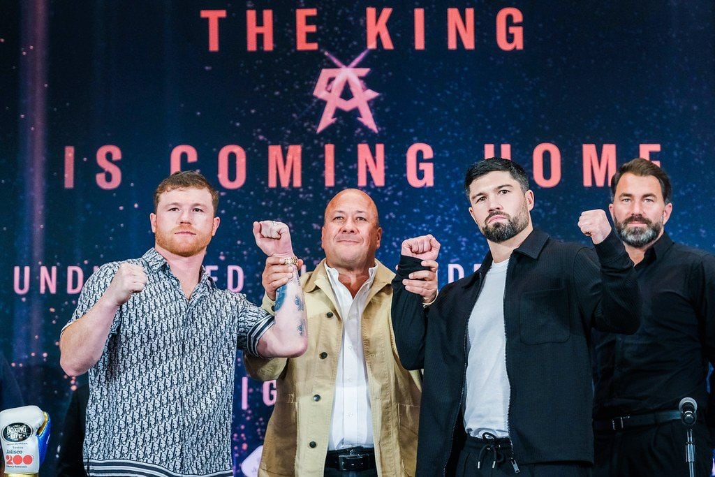 Enrique Alfaro y Saúl “Canelo” Álvarez