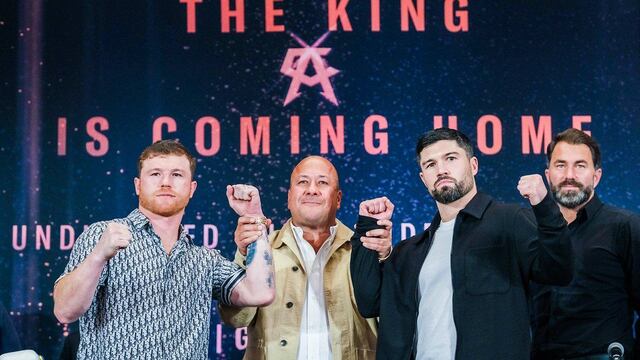 Enrique Alfaro y Saúl “Canelo” Álvarez