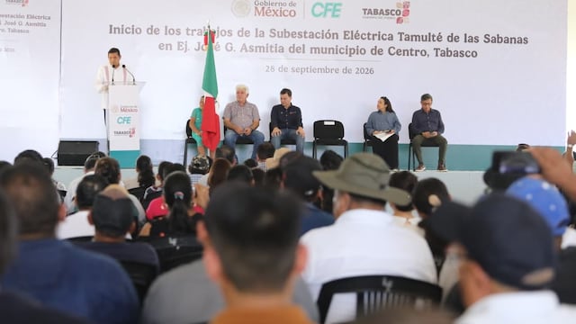 Tabasco invertirá 120 mdp en subestación eléctrica de Tamulté de las Sabanas