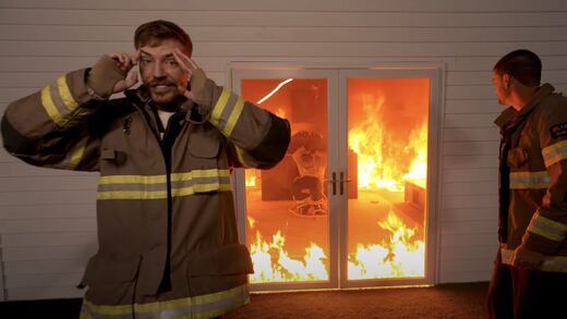 Mr. Beast realizó reto extremo con fuego y premio de 500 mil dólares