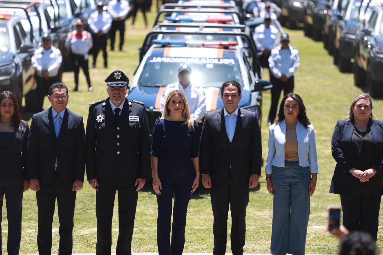Romina Contreras Carrasco rinde informe por sus primeros 100 días de gobierno en Huixquilucan.
