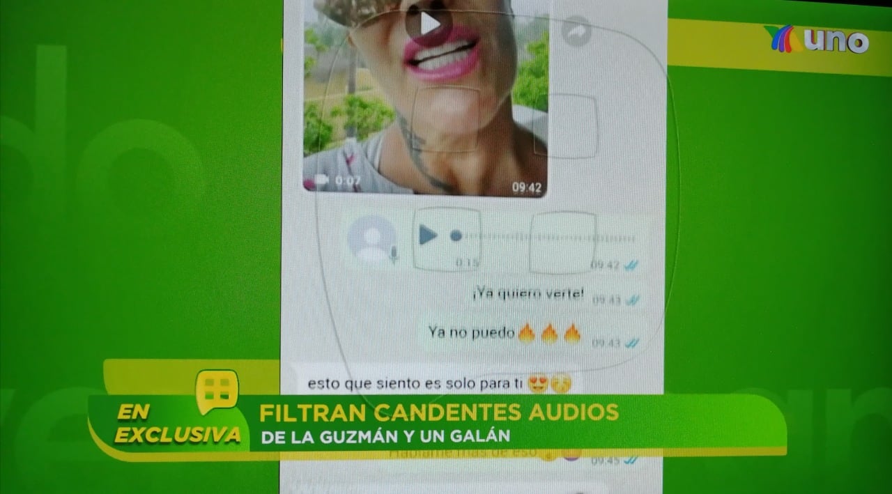 Filtran chats prohibidos de Alejandra Guzmán