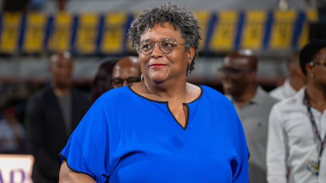 Mia Amor Mottley, primera Ministra de Barbados
