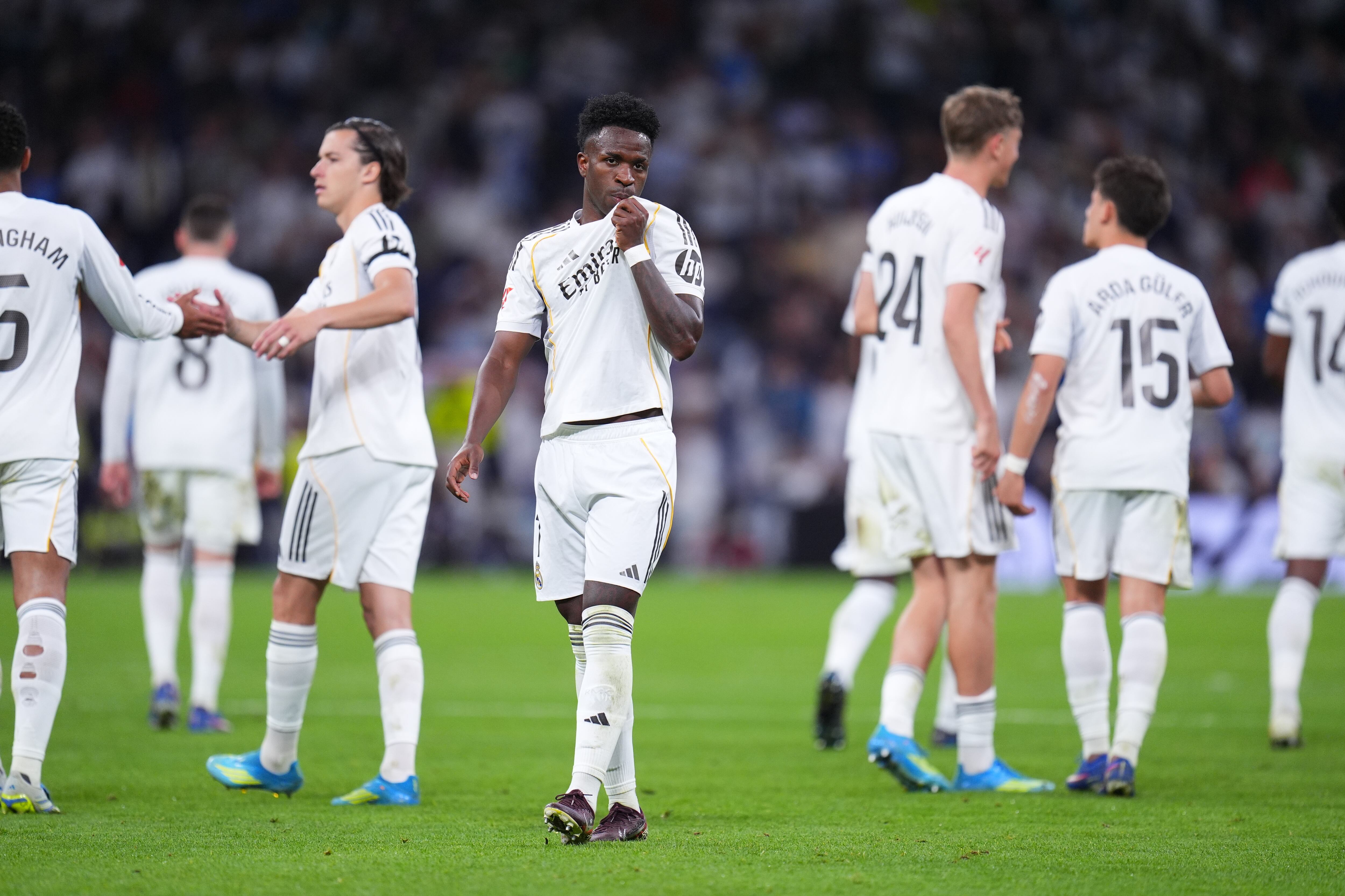 Vinícius Jr. anotó el 2-0 a favor del Real Madrid