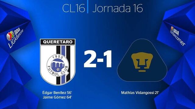 Querétaro vs Pumas