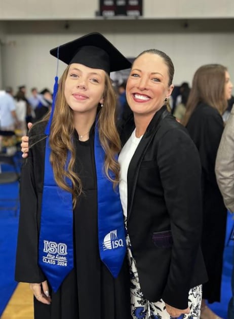 Valentina y su mamá Andrea Noli