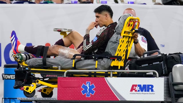 Edson Álvarez se lesionó en el México vs Jamaica