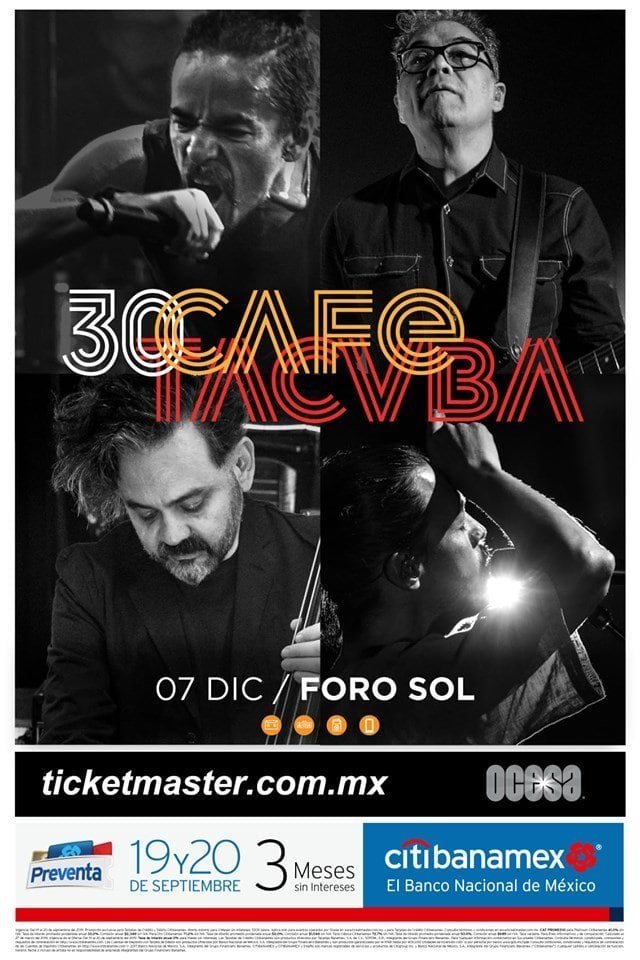 Poster Café Tacvba CDMX