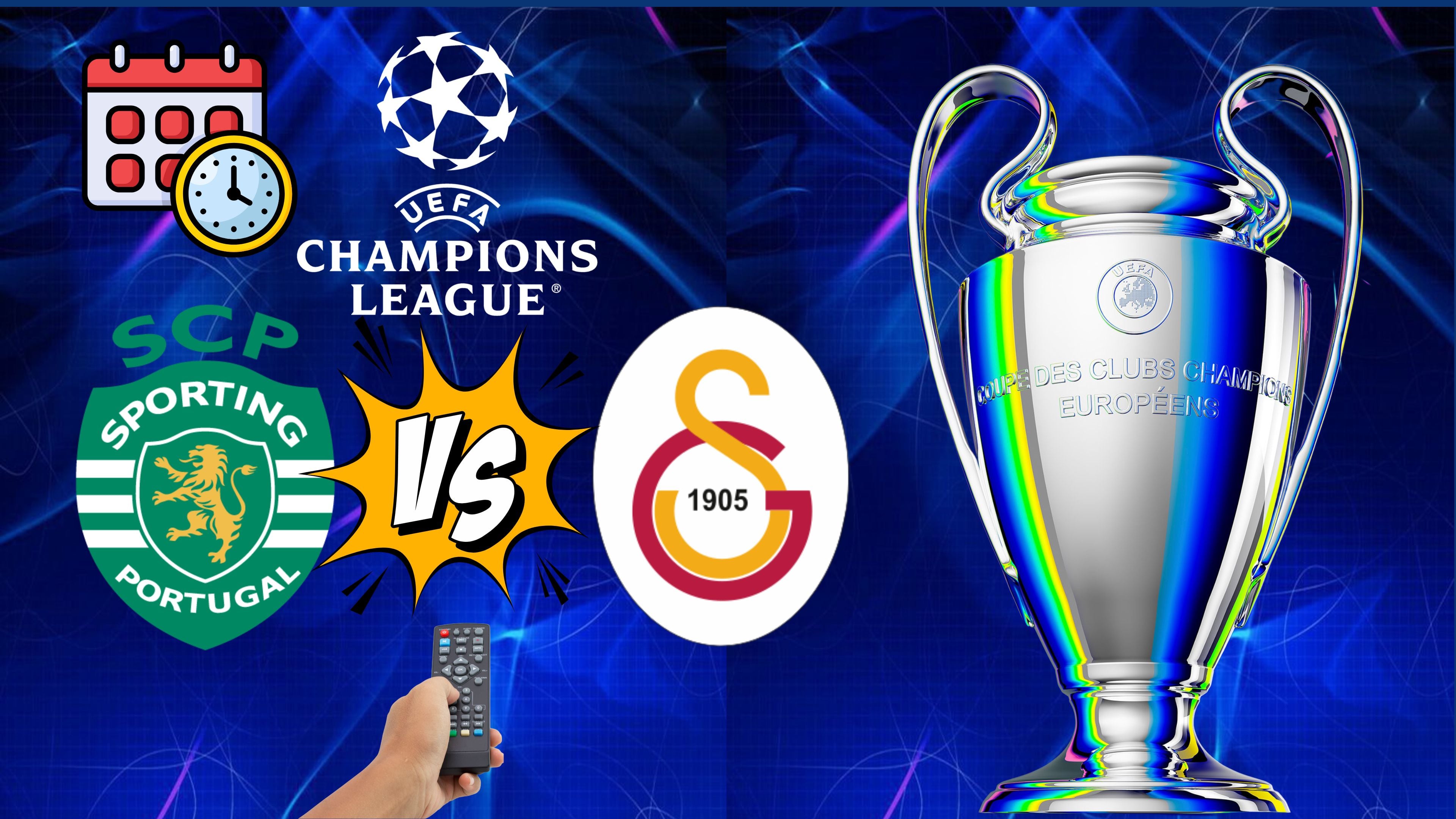 Sporting Lisboa vs Galatasaray: A qué hora y dónde ver el partido de la Jornada 1 de la Champions League