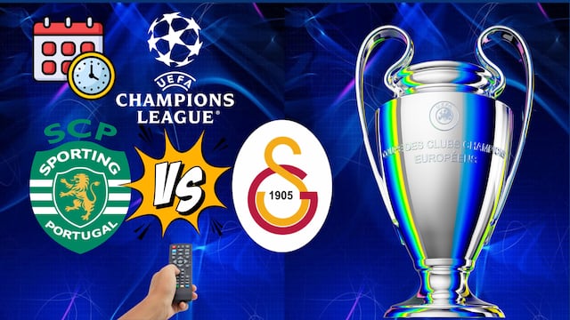Sporting Lisboa vs Galatasaray: A qué hora y dónde ver el partido de la Jornada 1 de la Champions League.