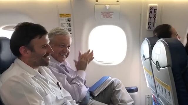 Daniel Asaf y Andrés Manuel López Obrador