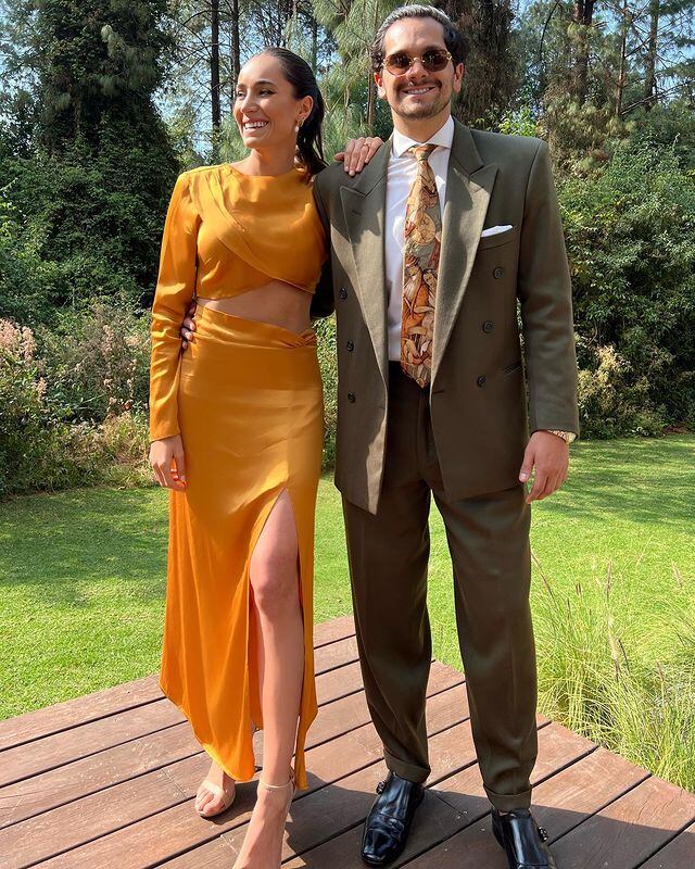 Paola Zurita y su esposo, Alejandro Serralde.