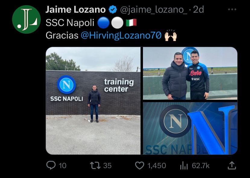 Jaime Lozano y el Chucky Lozano.