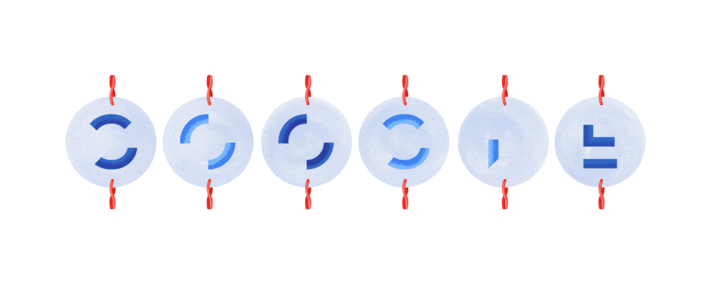 ¿Qué significa el Doodle Google de hoy 14 de abril? Este es el significado de superposición cuántica