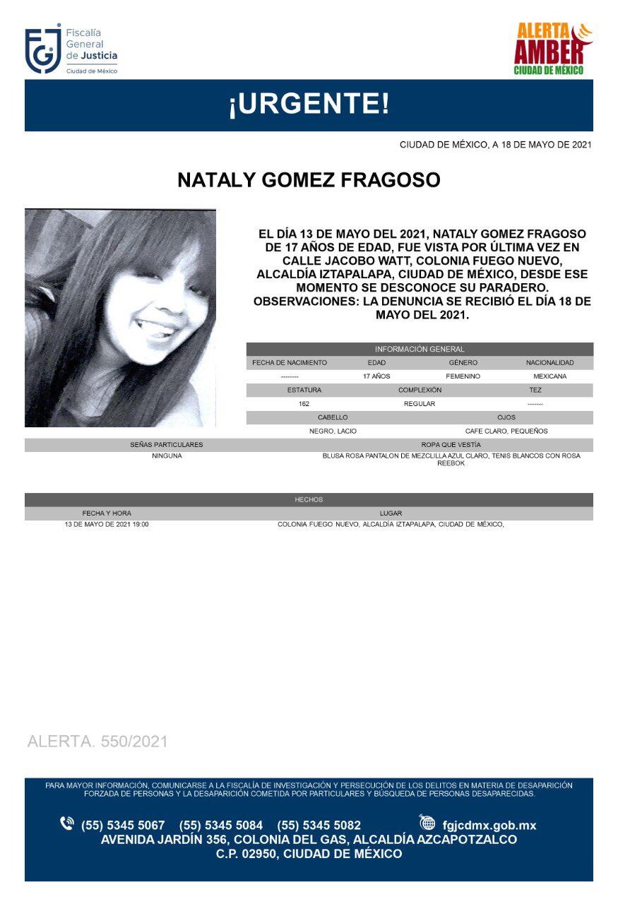 Ficha de búsqueda de Nataly