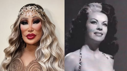 Tongolele fue la más grande inspiración de Lyn May y hasta le copiaba sus bailes