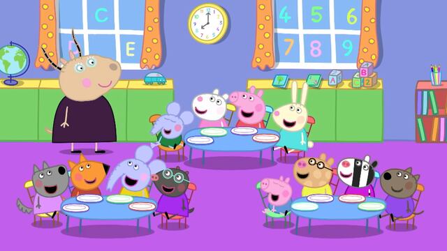 Peppa Pig por el Día Internacional del Waffle
