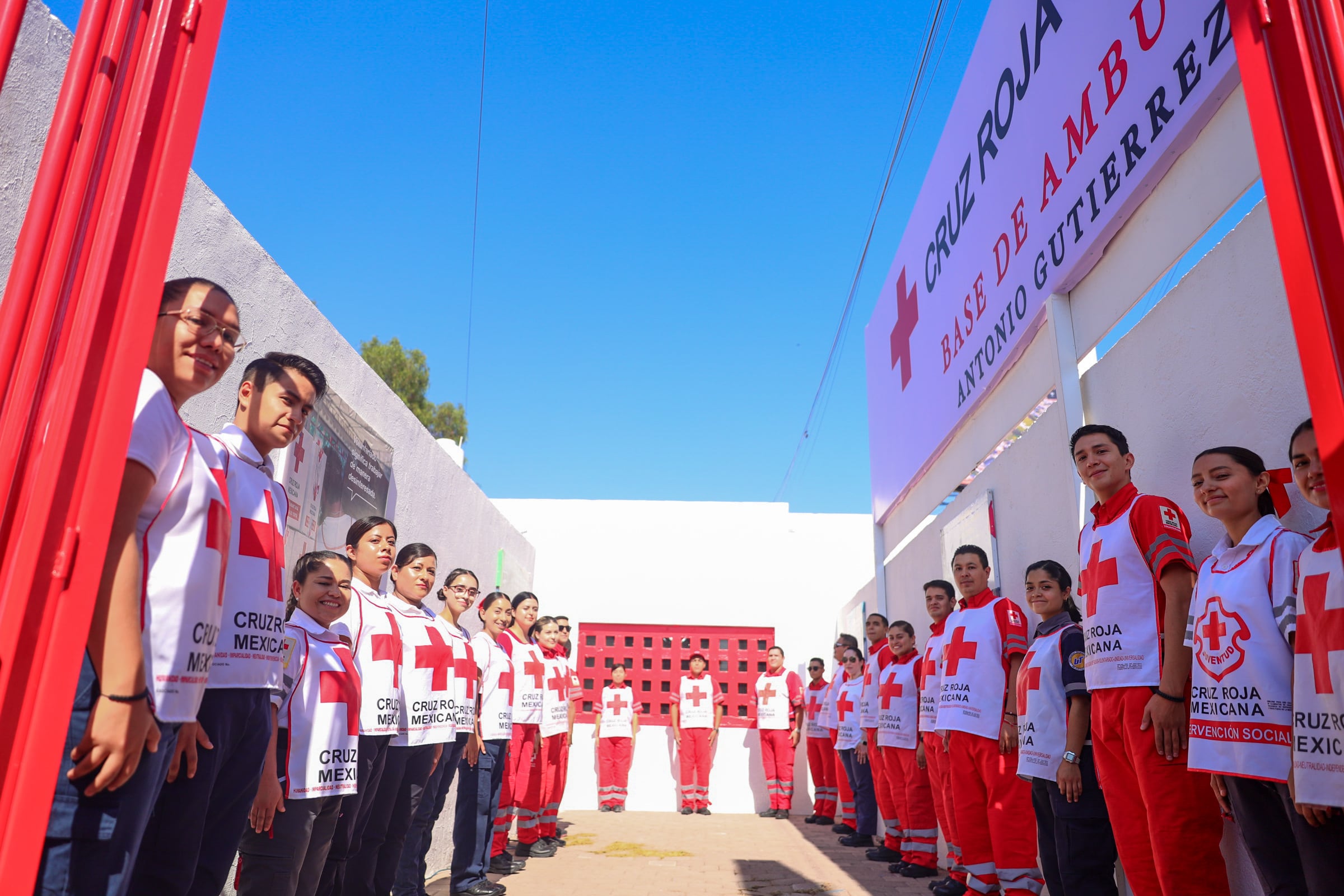 Tere Jiménez inaugura la Base Norte de la Cruz Roja Mexicana
