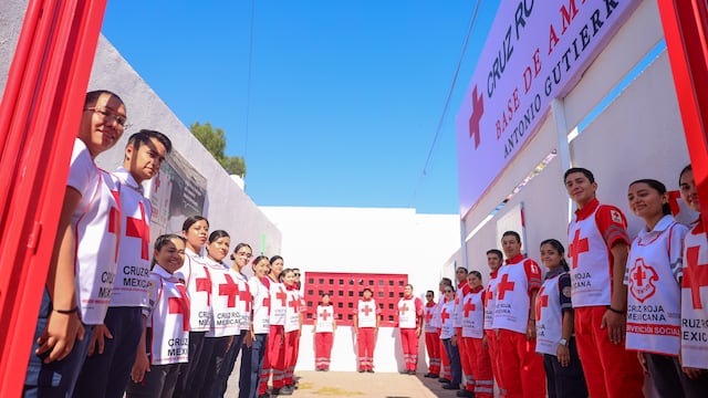 Tere Jiménez inaugura la Base Norte de la Cruz Roja Mexicana