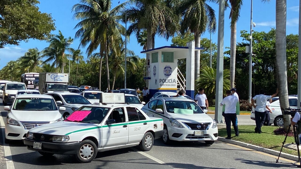 Taxistas de Quintana Roo