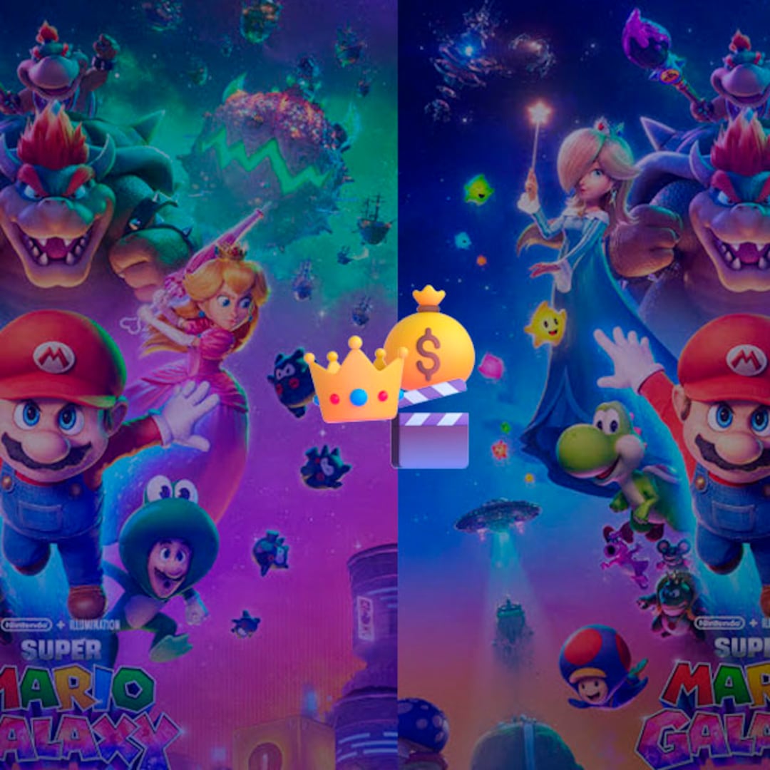 Super Mario Galaxy: La Película se mantiene en la cima con 35 millones en taquilla