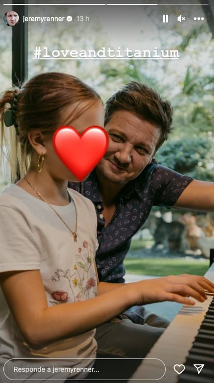 A 10 meses de su accidente, Jeremy Renner se dice agradecido