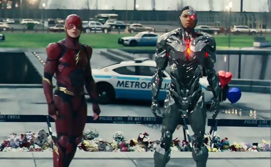 Flash y Cyborg
