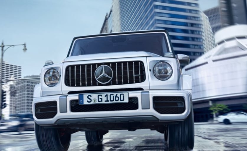 Mercedes AMG Clase G de Ovidio Guzmán López