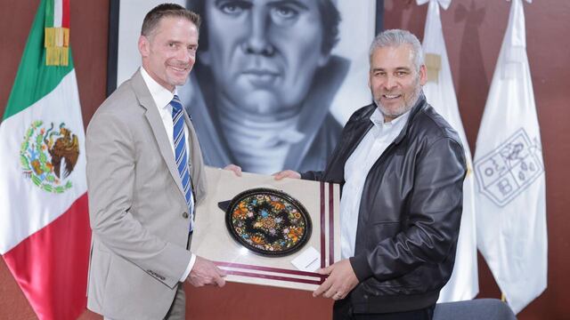 Alfredo Ramírez Bedolla y William Densmore