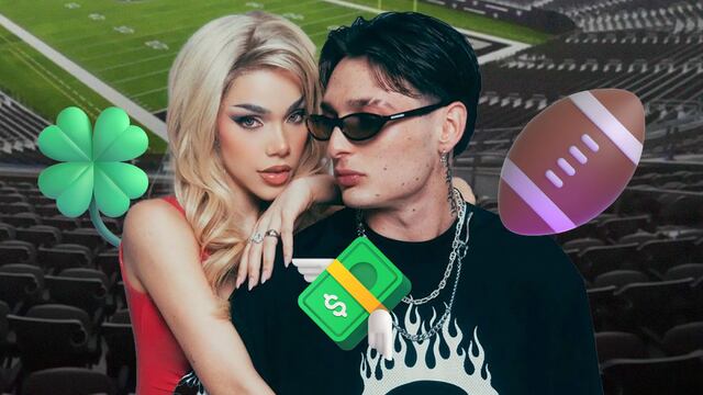 ¿Kenia Os le trajo suerte? Peso Pluma apostó miles de pesos en el Super Bowl 2025