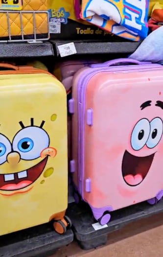 Colección de Bob Esponja en Walmart