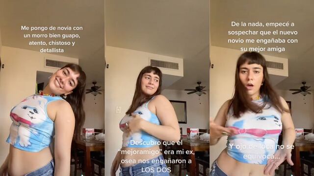 VIDEO: Descubre que le fueron infiel tras salir con un nuevo chico en TikTok