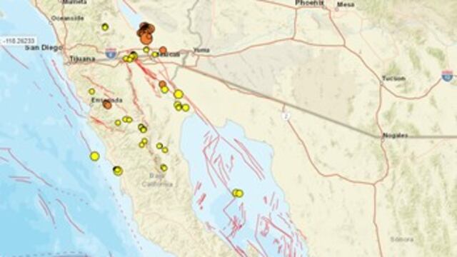 Sacude fuerte sismo el sur de California; se siente en Tijuana y Mexicali