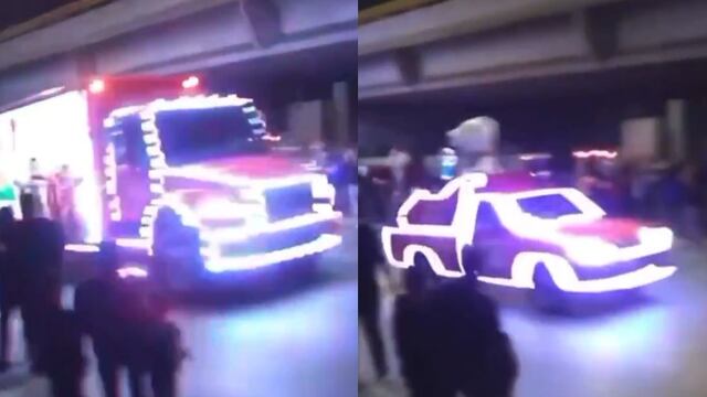 La Caravana Navideña Coca-Cola 2024 pasa rápidamente por Tamaulipas