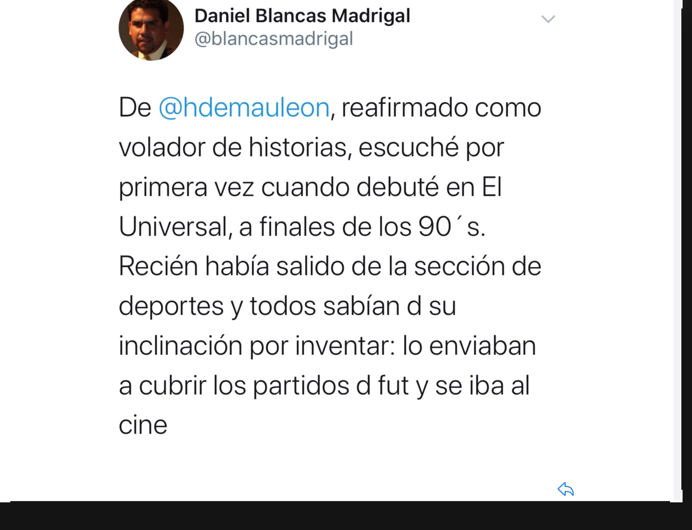 Proezas de columnista