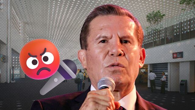 Un desesperado Julio César Chávez fue captado en el AICM; su enojo quedó registrado en YouTube