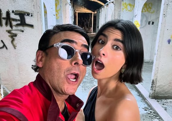 Adal Ramones y Paola Ramones