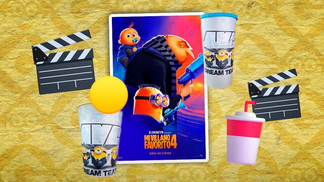 Los vasitos coleccionables de Mi Villano Favorito 4 que venderá Cinépolis a este precio