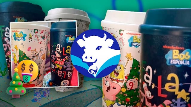 Vasos de Navidad de Bob Esponja en Alpura: Precio y cómo conseguirlos en México