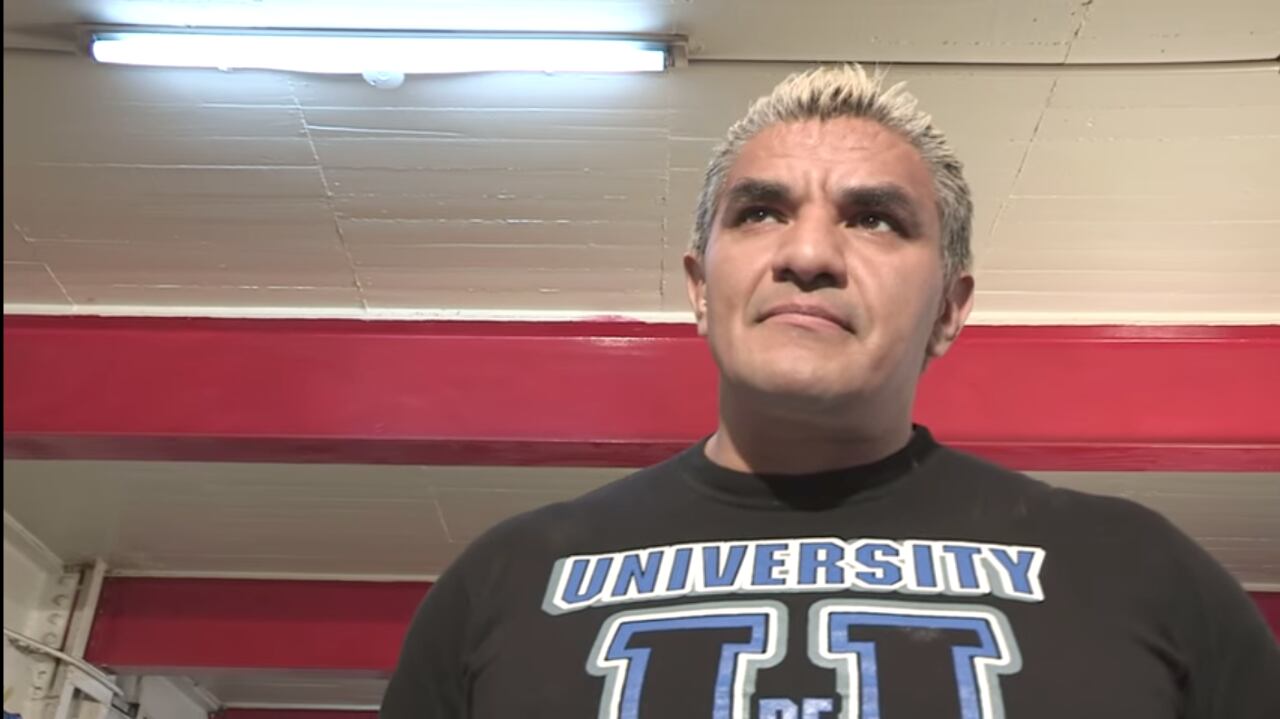 Shocker en entrenamiento.