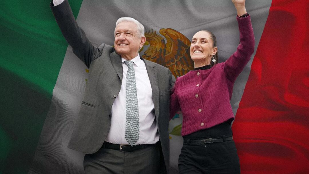 Claudia Sheinbaum y AMLO