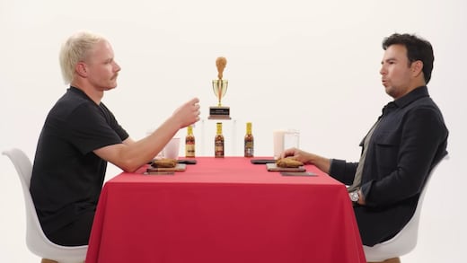 VIDEO: La impactante confesión de Checo Pérez a Valtteri Bottas